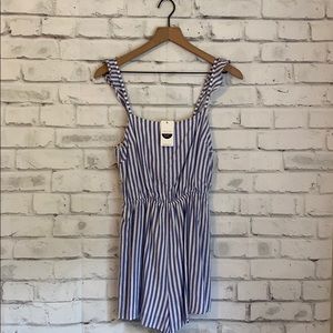 NWT Victoria + Sophia striped romper